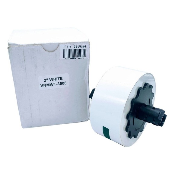 VNM SIGNMAKER Other - VNM SIGNMAKER VNMWT-3508 Label Tape White 2 in Wide x 150 ft, Vinyl,‎ Indoor/Out